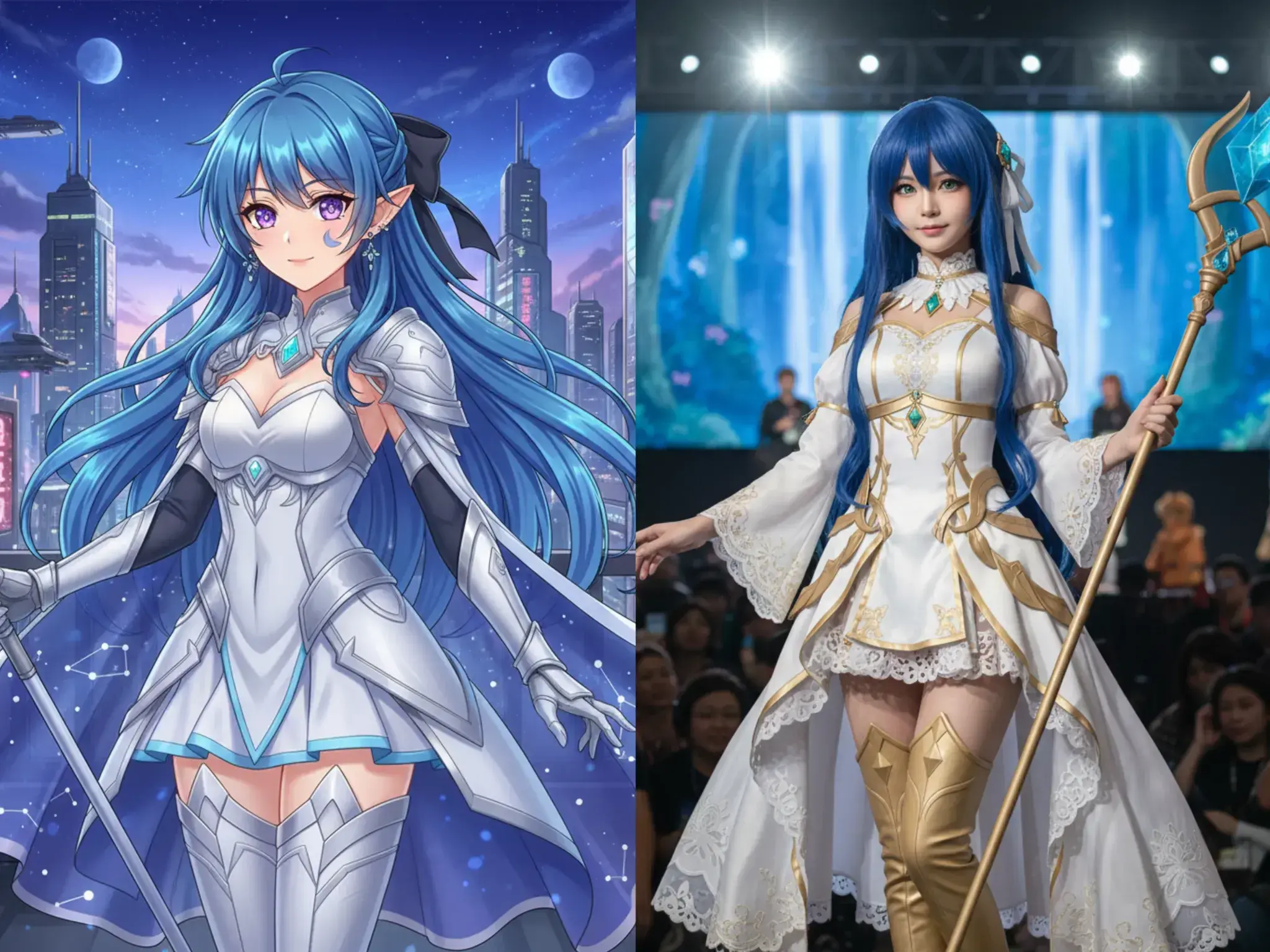 Anime Groups — anime vs real life comparison