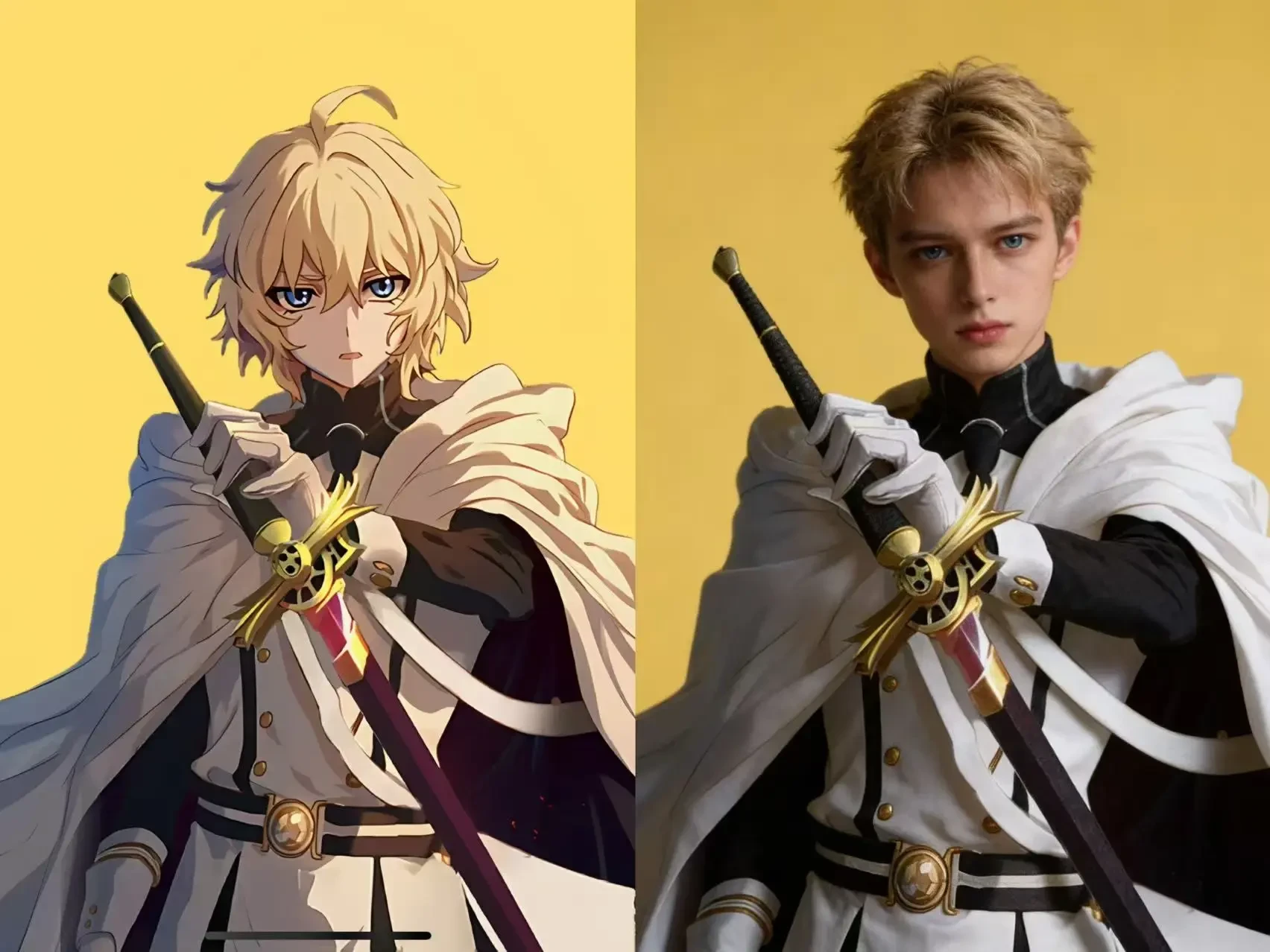 Anime Sketches — anime vs real life comparison